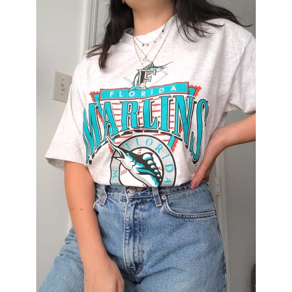 Other - NWT VINTAGE NUTMEG ‘93 MARLINS MLB BASEBALL TSHIRT